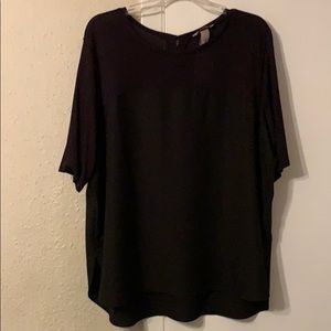 Black top from ASOS CURVE
